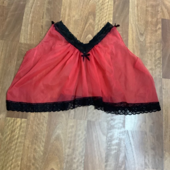 Vintage Lingerie Top fits M-L 36-39 bust approx - Picture 3 of 10